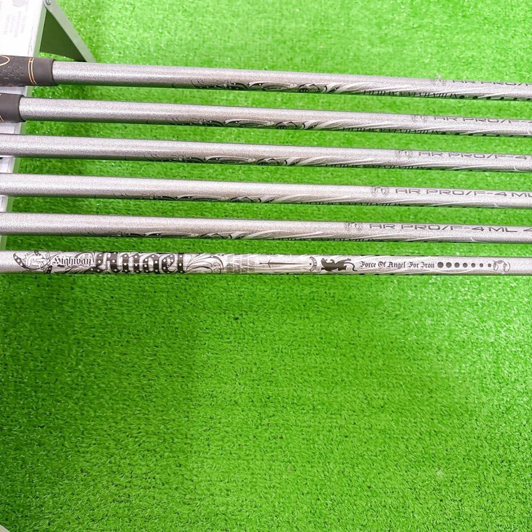 CRAZY クレイジー　CRZ-CB アイアン　6本　セット　FLEX F-4