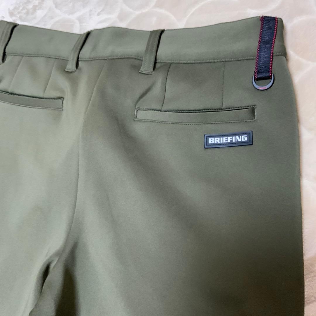 最終値下BRIEFING GOLF メンズ 3Dロゴ ジョガーパンツ オリーブM