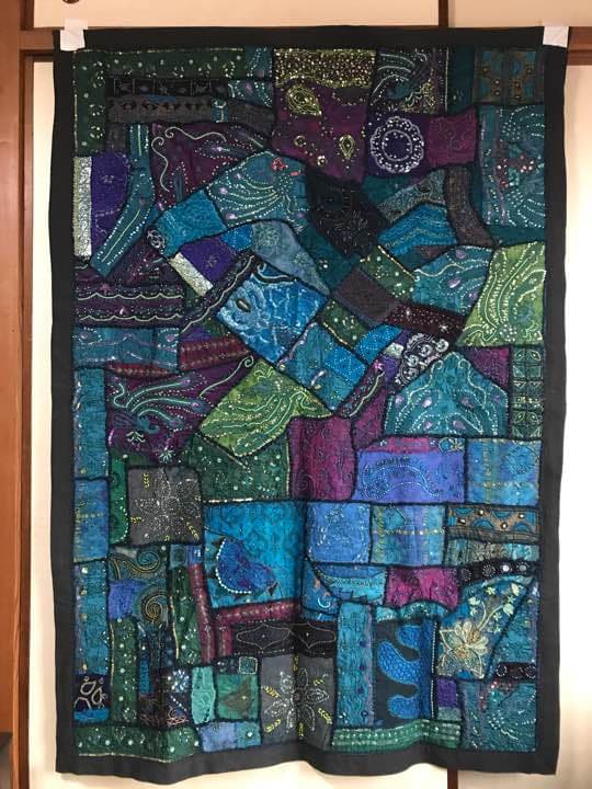 インド ハンドメイド タペストリー