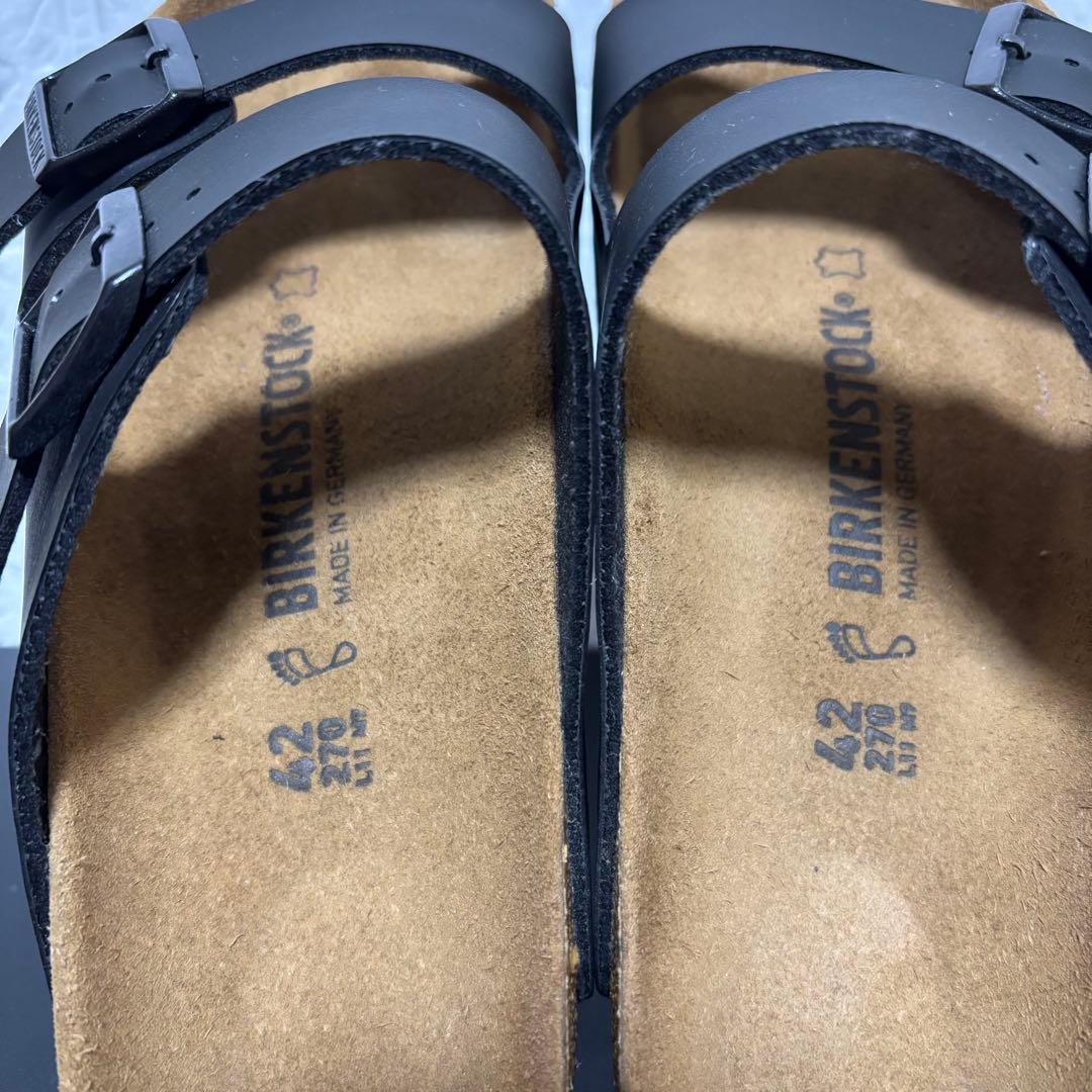 【未使用品】 BIRKENSTOCK アリゾナ 27 ブラック サンダル 極美品