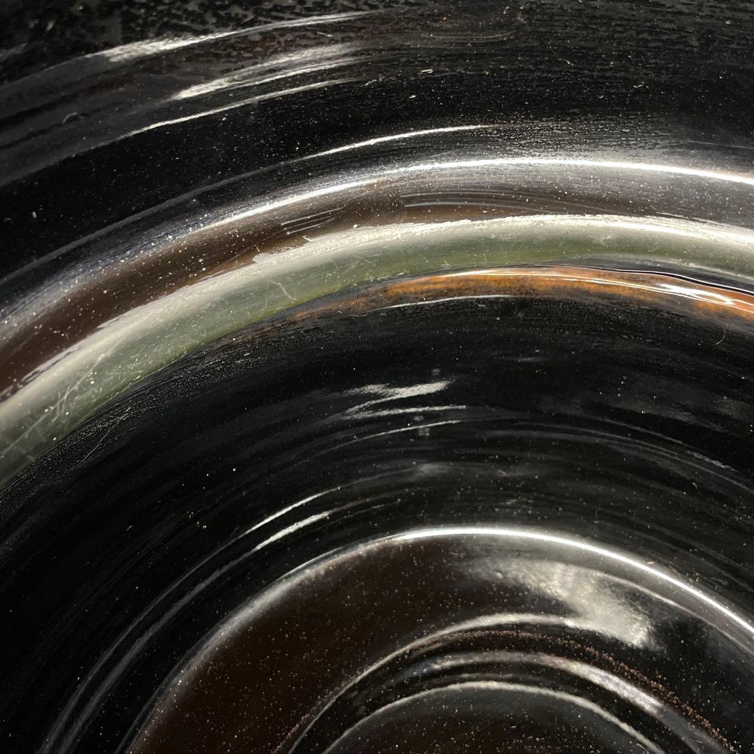 個展出品大作　青木龍山　天目曙光大花器　箱なし