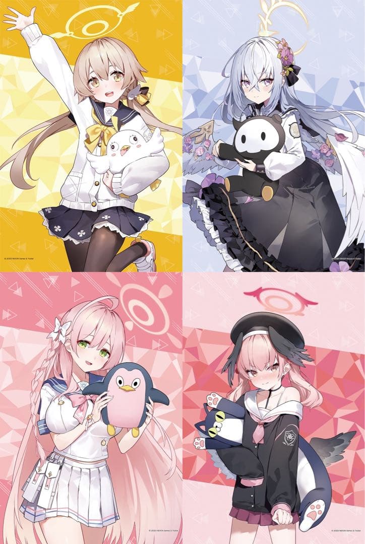 ブルアカ 阿慈谷ヒフミ 白洲アズサ 浦和ハナコ 下江コハル B2タペストリー