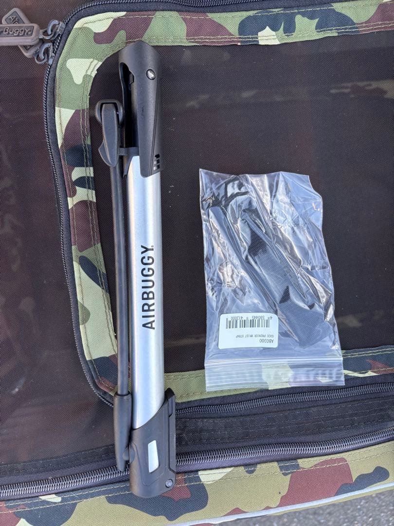 エアバギー キャリッジ 台車・ルーフ カモフラージュ ペットカート