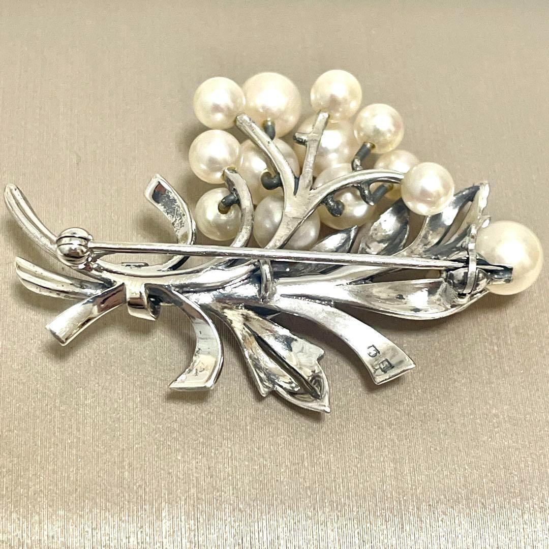 希少✨皇室御用達 MIKIMOTO ミキモト アコヤパール ブローチ コサージュ