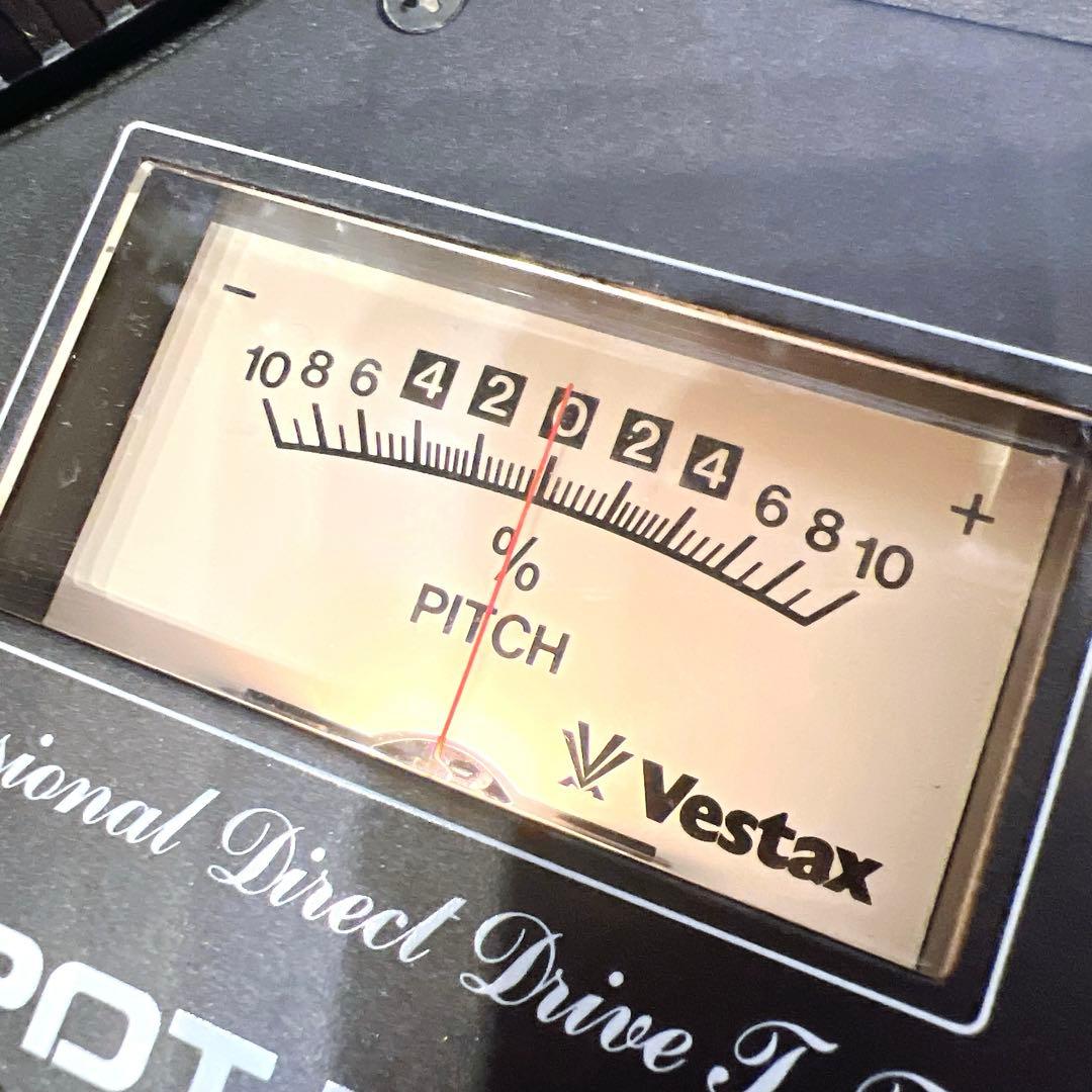 【美品】Vestax PDT-5000 レコードプレーヤー　ターンテーブル
