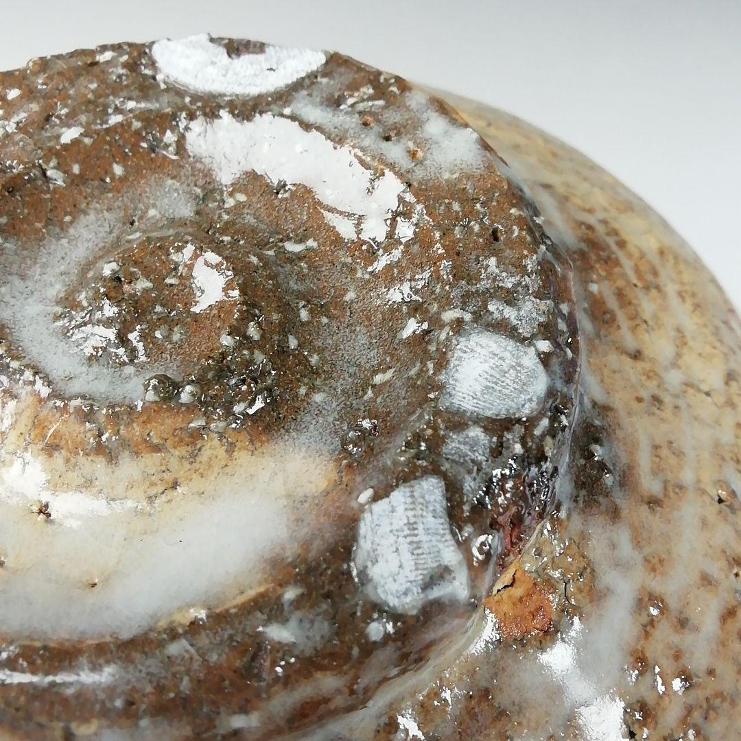 Ｔ２５２　茶碗　『萩茶碗』『野萩庵　丸山陶心』　共箱　抹茶碗　茶道具