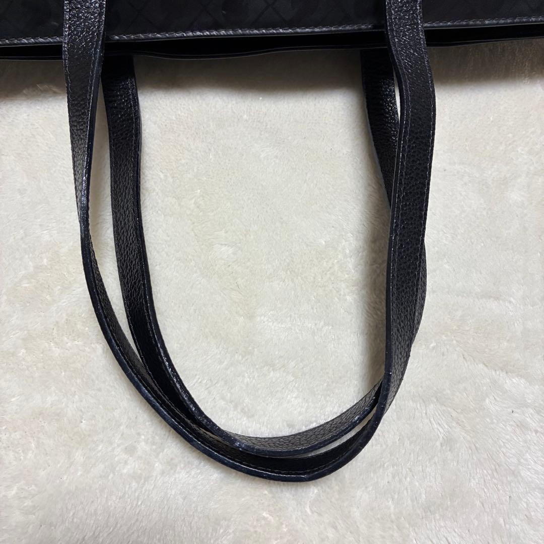 美品✨ゲラルディーニ トートバッグ ソフティ ブラック イタリア製