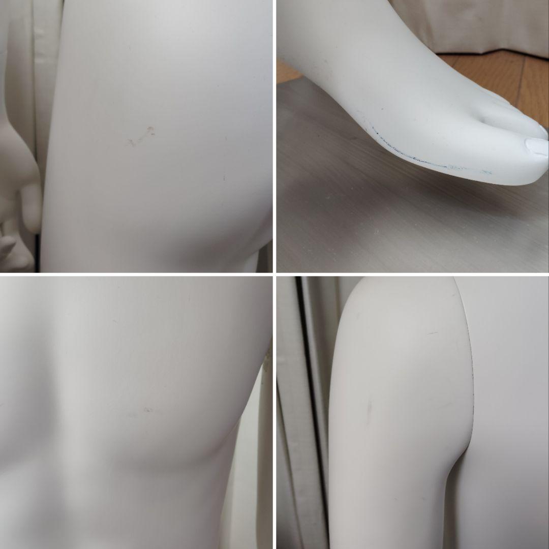 ディスプレイ用紳士マネキン　腰受け　メンズ　直立　FRP　衣装展示　店舗　手作り