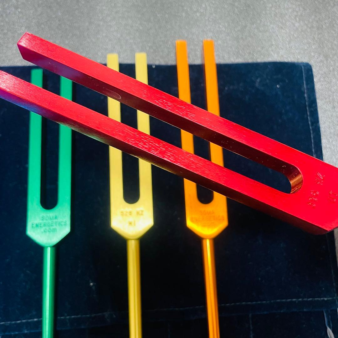 Soma Energetics社製　ソルフェジオ　音叉　エナジーチューナー