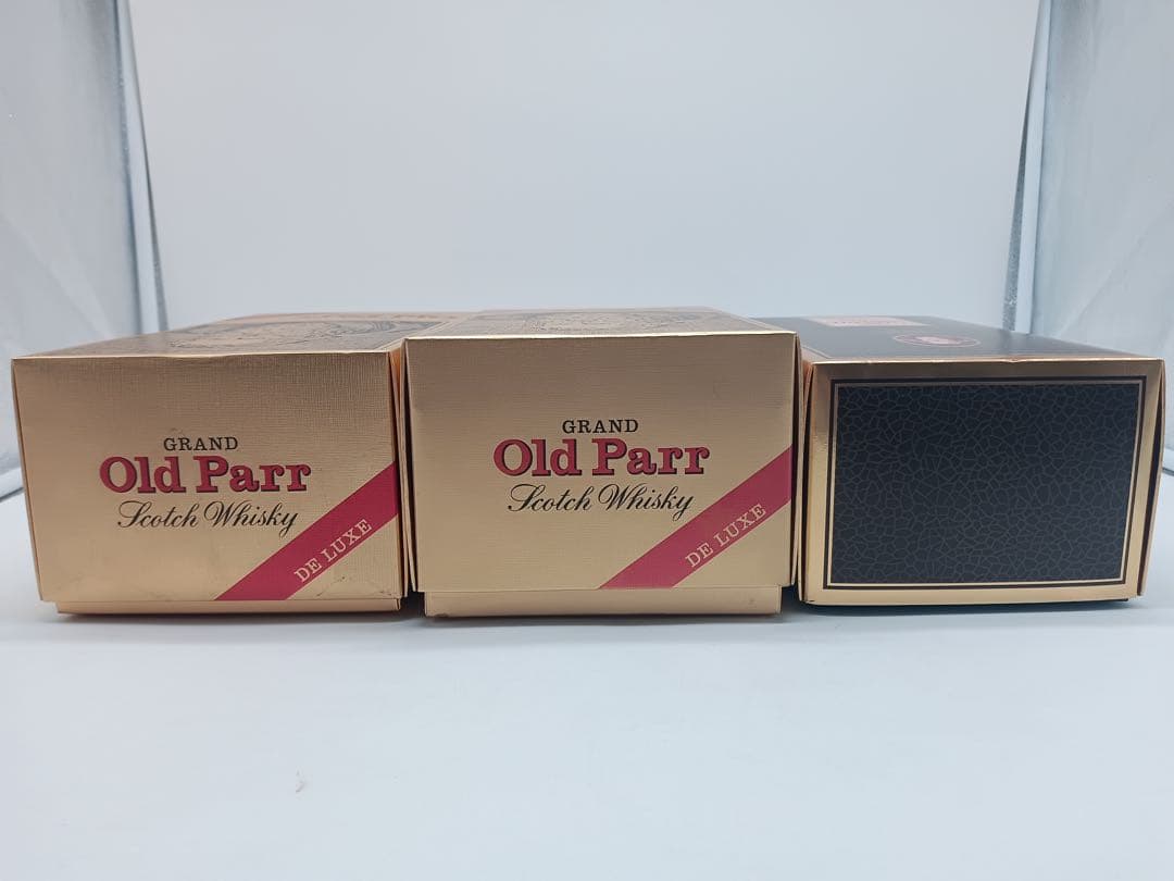【未開栓】GRAND Old Parr 12年 オールドパー 3本 旧750ml