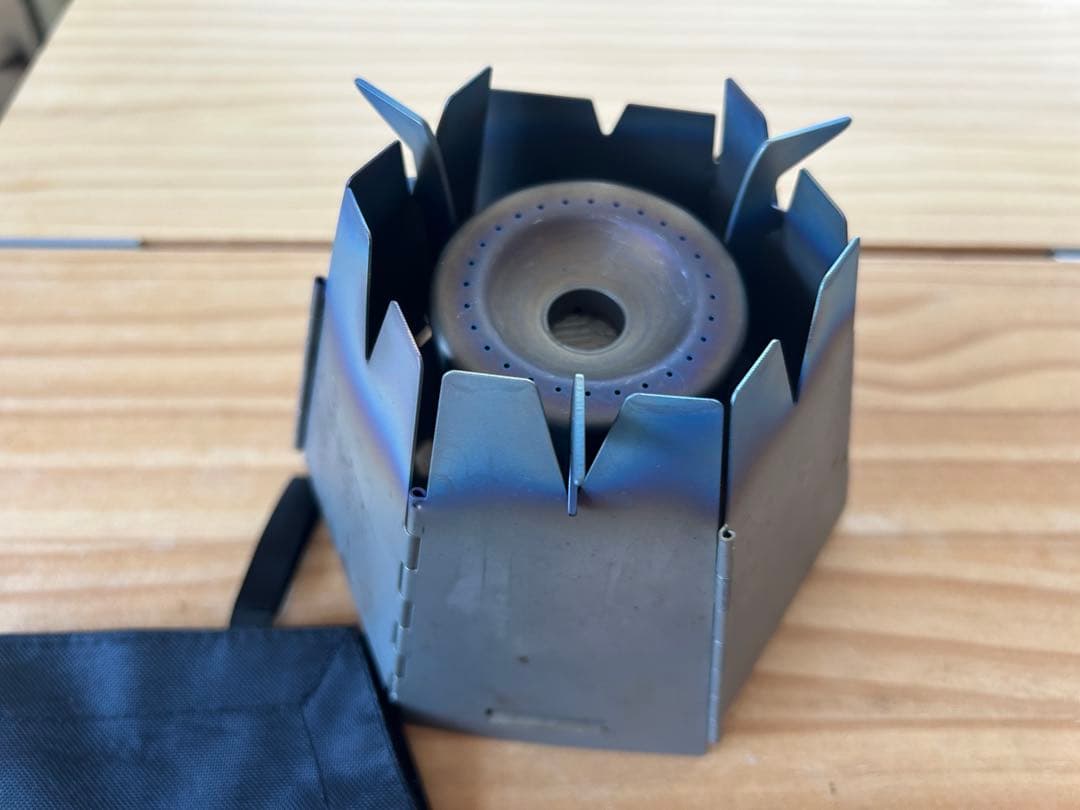 VARGO ヘキサゴンウッドストーブ チタン製&アルコールストーブ