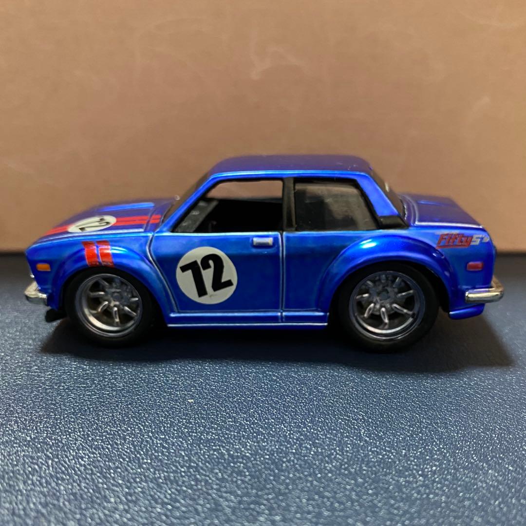 メイスト 1972 Datsun 510 ブルー ダイキャスト　ミニカー