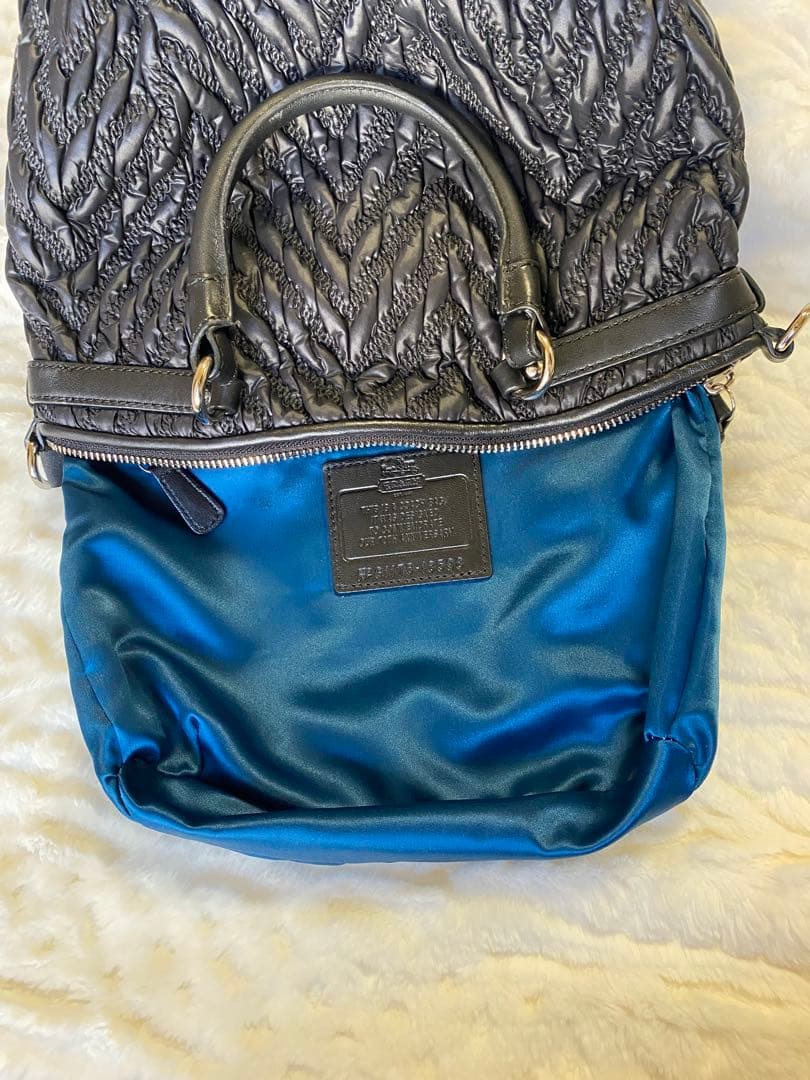 COACH マディソンギャザード2wayバッグ