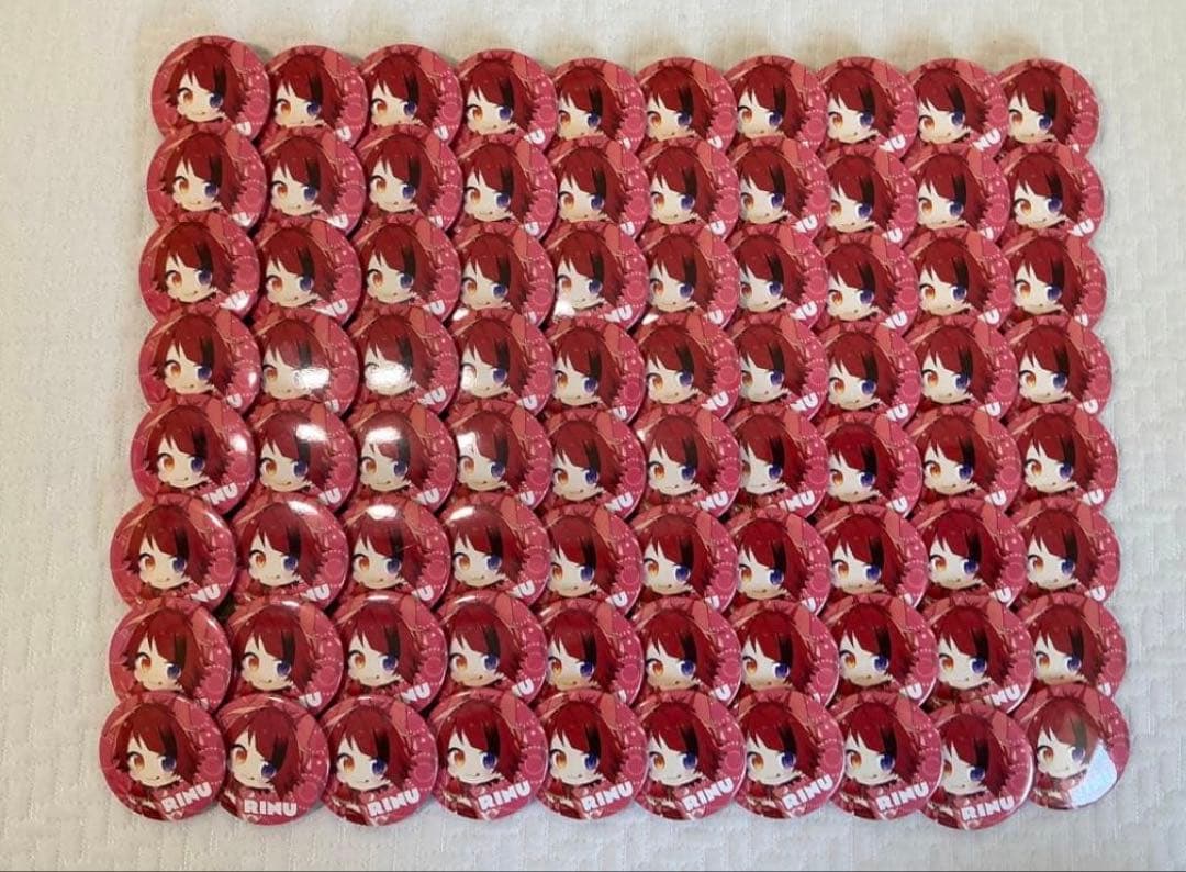 莉犬くん　缶バッジ　A3 80個　痛バ