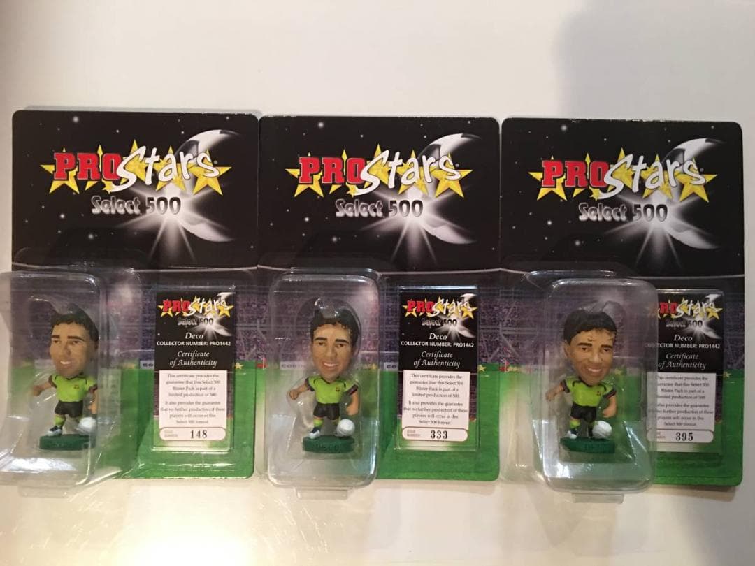 コリンシアン・セレクト500【デコ＊バルセロナ/アウェイ】500体限定 ×３体