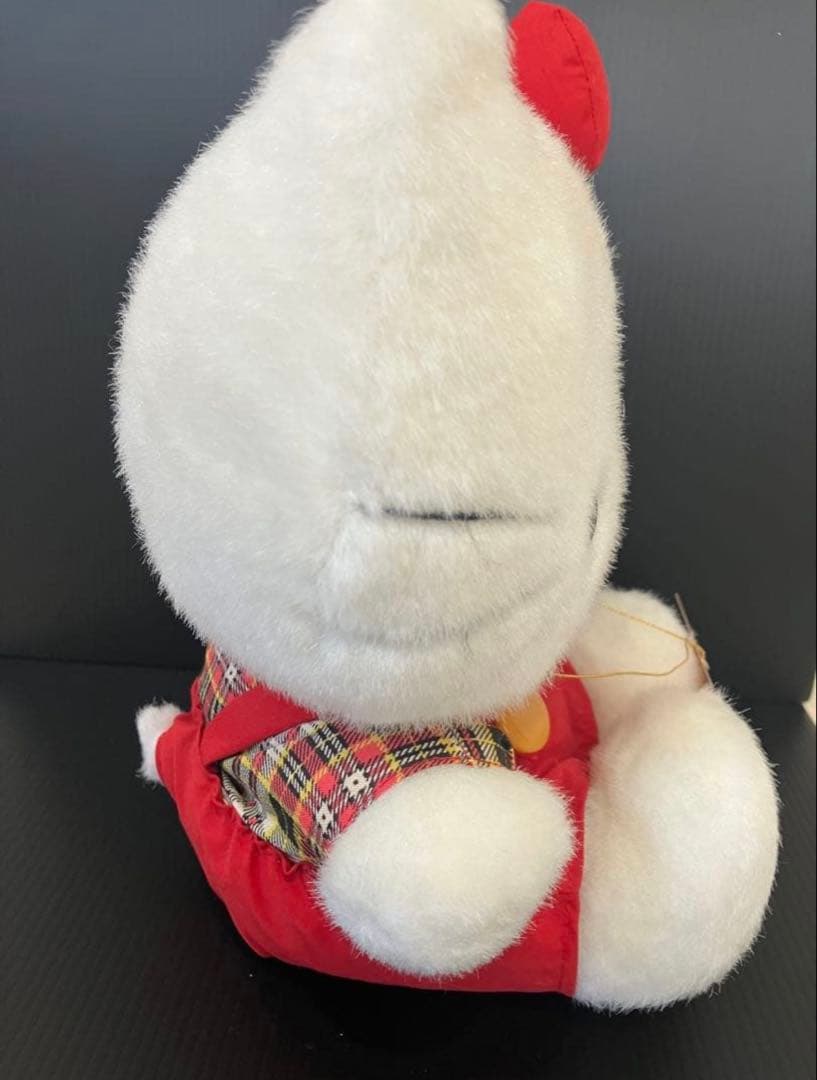 激レア❣️ 希少品　旧ロゴ　ハローキティ ぬいぐるみ 1992 平成レトロ