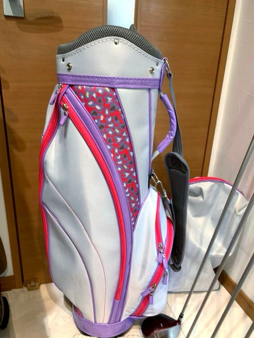 豪華　レディースゴルフクラブ セット　マリクレール　バッグ/イグニオ　優しい