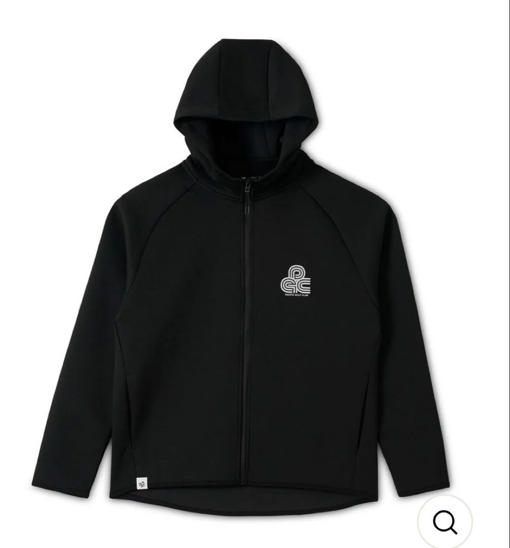Pacific GOLF CLUB フルジップフーディー黒XL パーカー