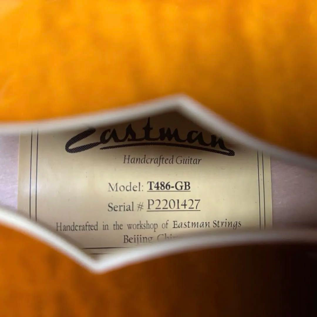 ほぼ新品 2022年製Eastman T486 Antiquity搭載