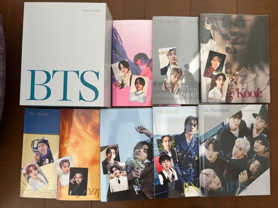 BTS me myself us ourselves 8冊　トレカ付き