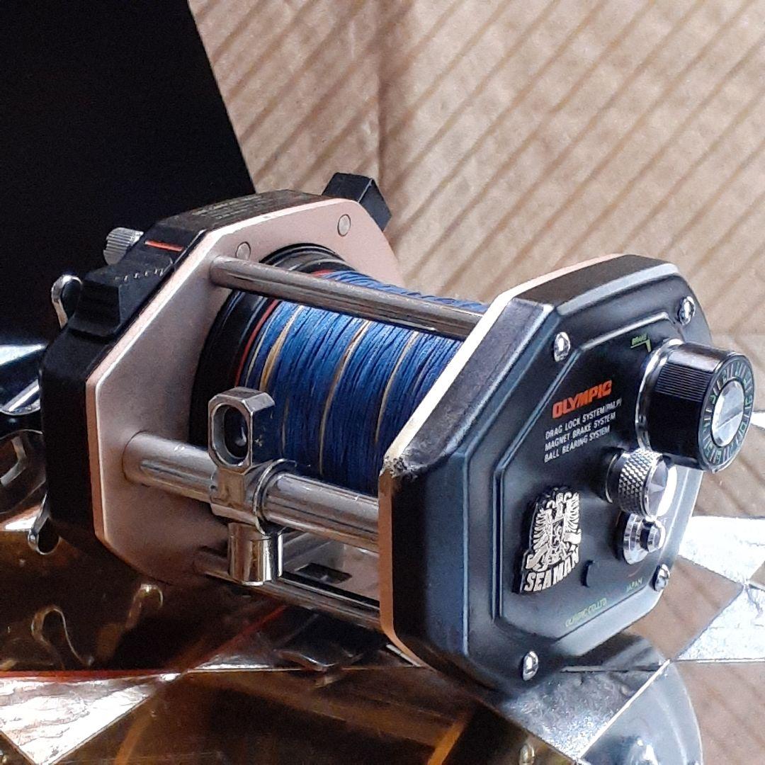 オリムピックSEAMAN GX4000 ベイトリール オールドリール 船用 美品