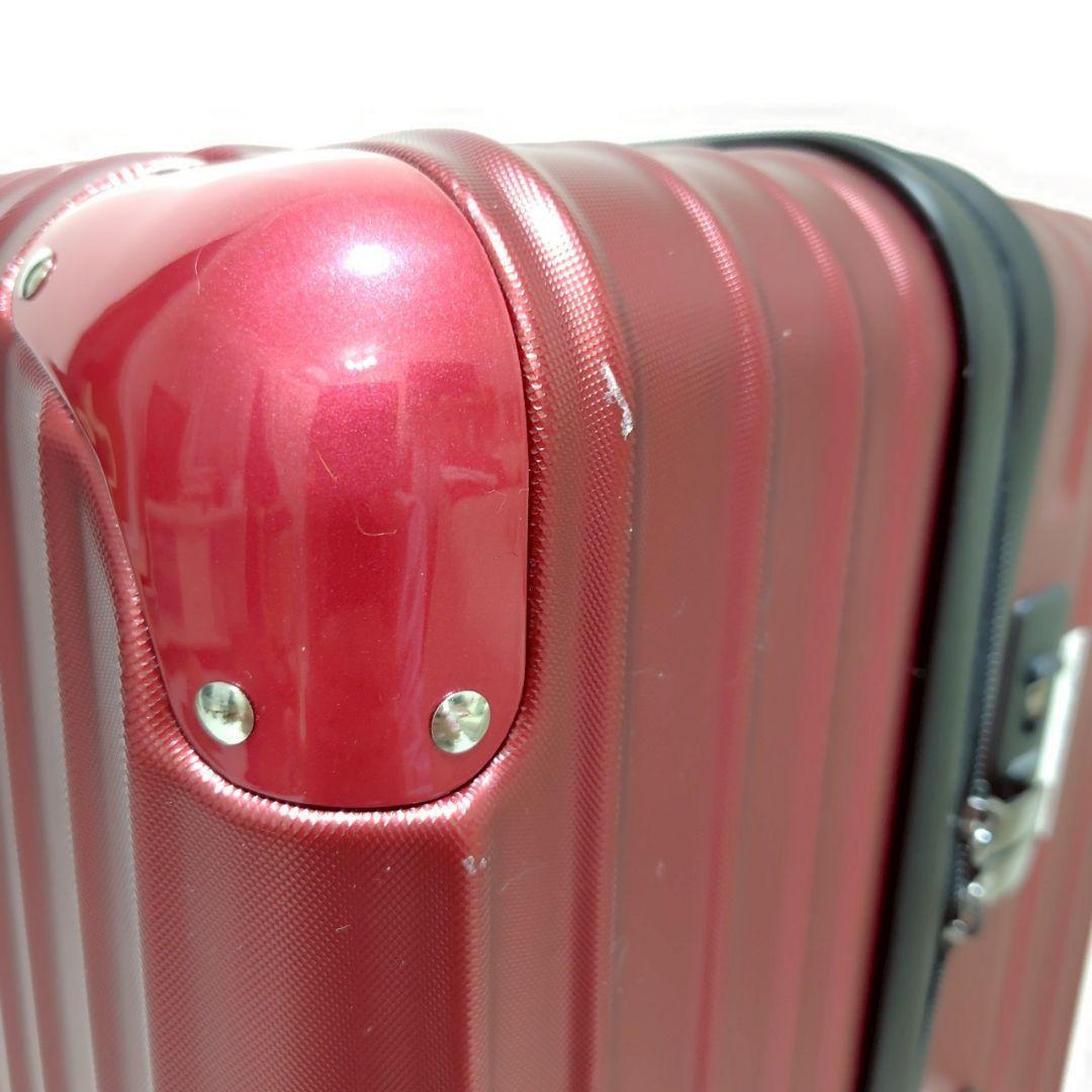 スーツケース キャリーバッグ キャリーケース 超軽量 Lサイズ　赤