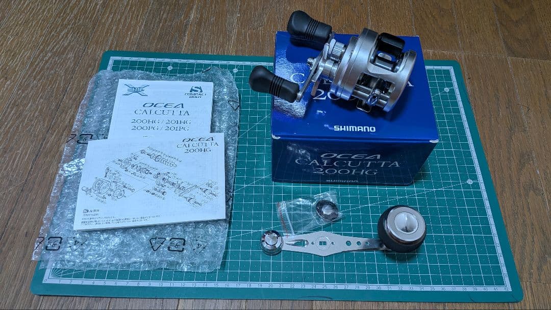 リール SHIMANO OCEA CALCUTTA 200HG