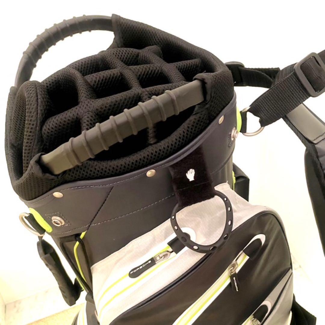 新品・ポルシェ・キャディバッグ・軽量・14分割・ PORSCHE・ゴルフバック