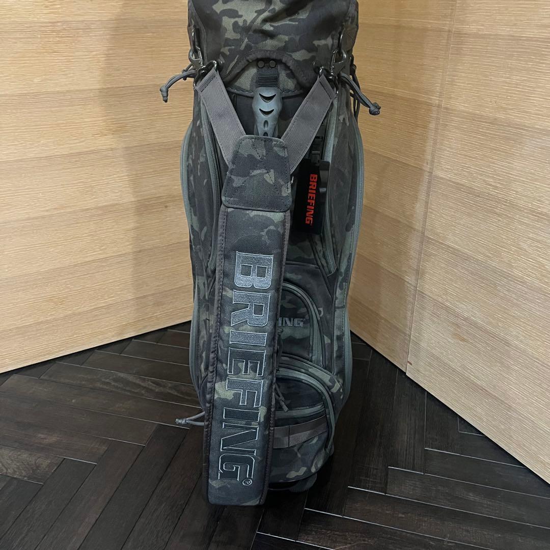 美品★廃盤品　ブリーフィングゴルフ/カートキャデーバッグ/口枠15分割