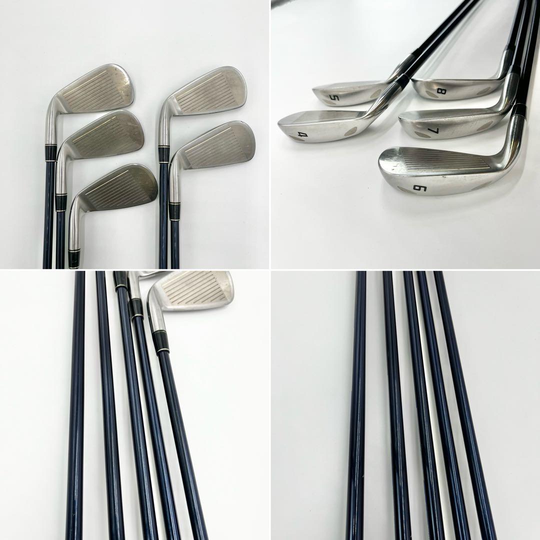 ✨TOURSTAGE ViQ ✨アイアンセット 4-9 P/PS/S 9本セット