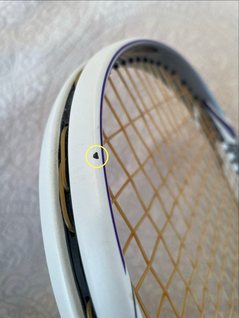 【廃盤レア美品】YONEX NANOFORCE 8V ソフトテニスラケット 紫