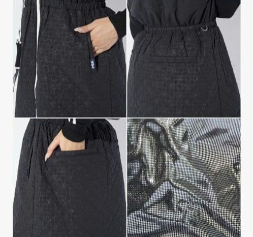 再再再値下げ新品　フィラゴルフ　中綿ワンピースLL　黒ブラックXL