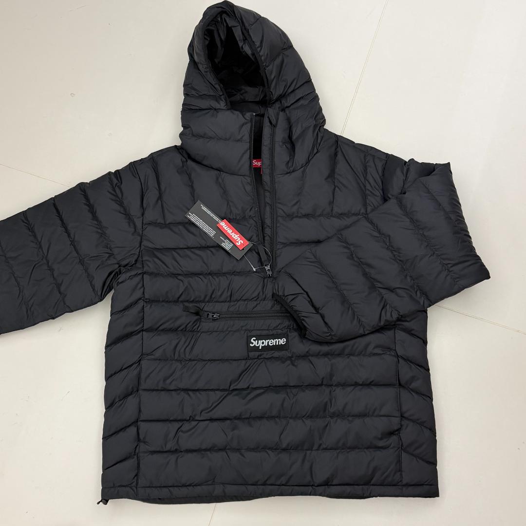 Supreme マイクロダウン 黒ジャケット