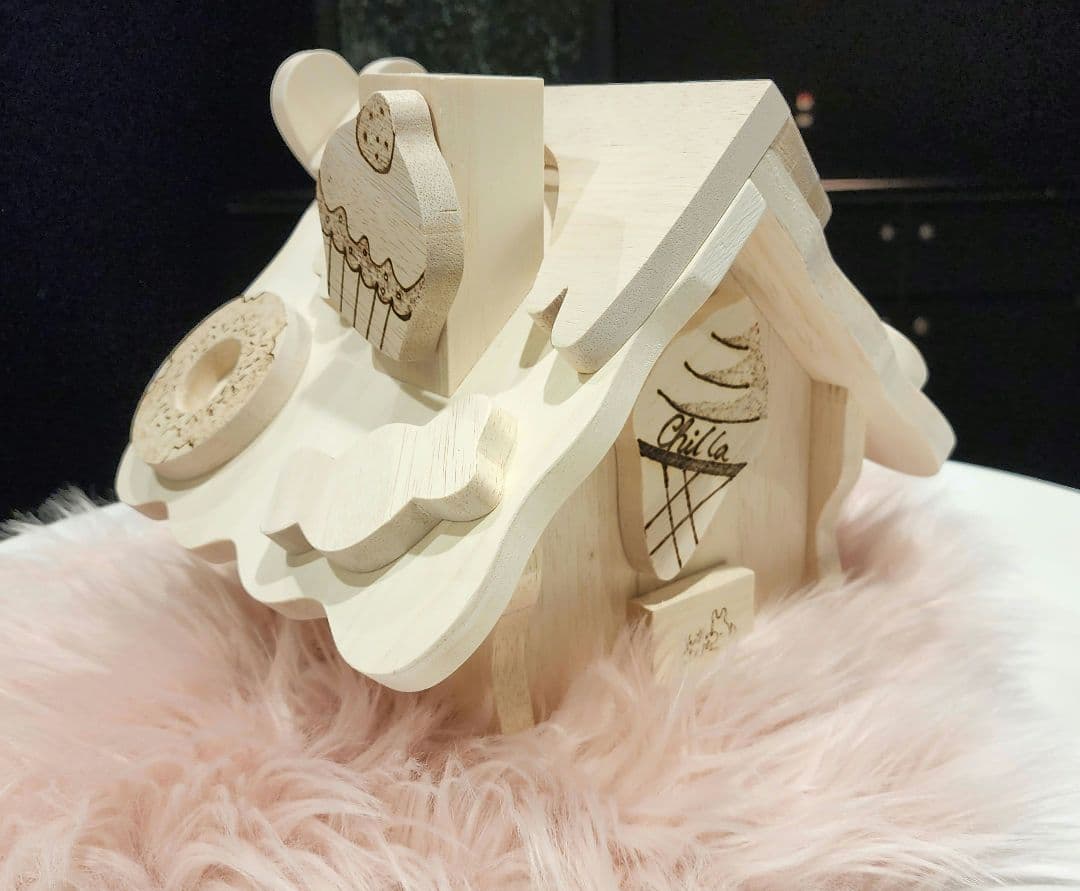 チンチラ ハウス 小動物 お菓子の家 えんとつハウス ロイヤルチンチラ