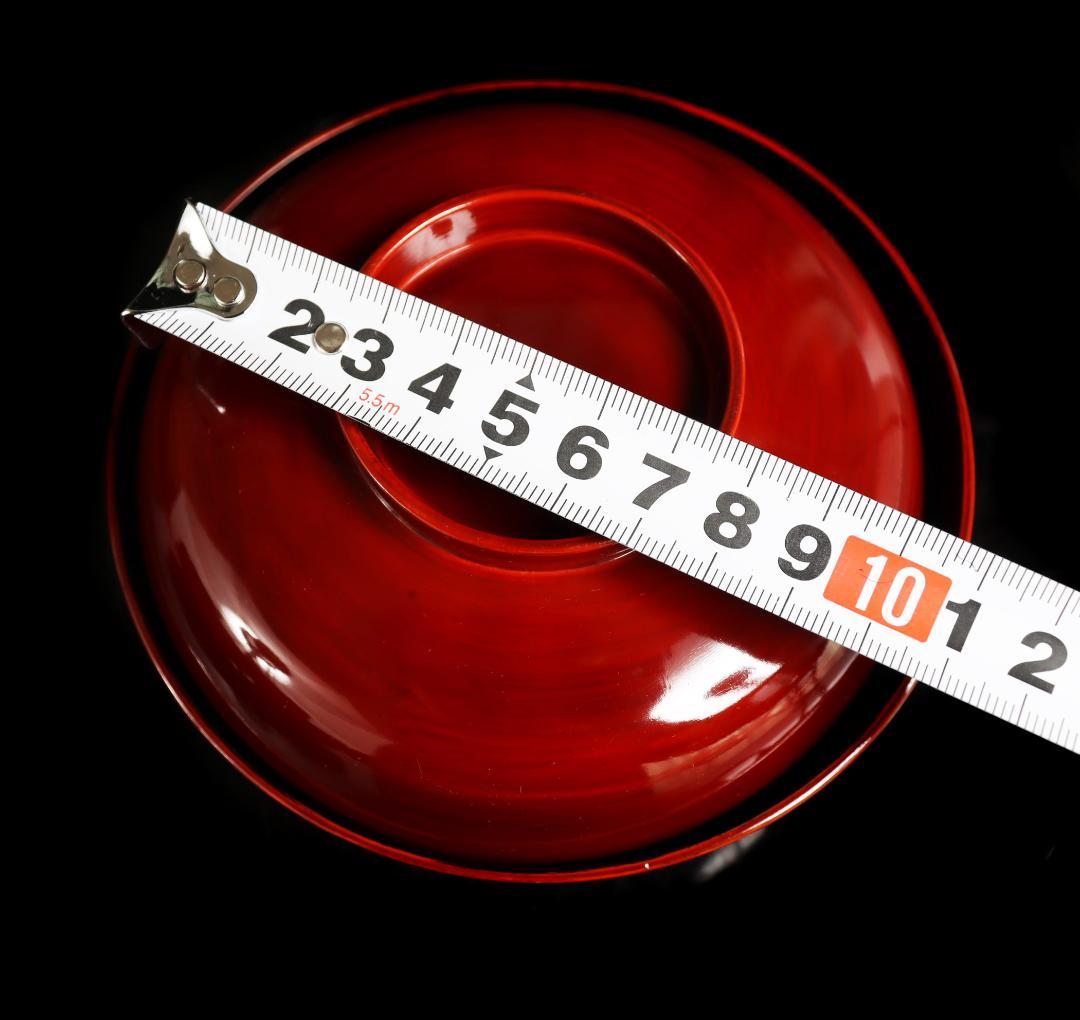 茶道具 見返松茸 蒔絵 吸物椀 十客 木箱 共箱　木製漆器