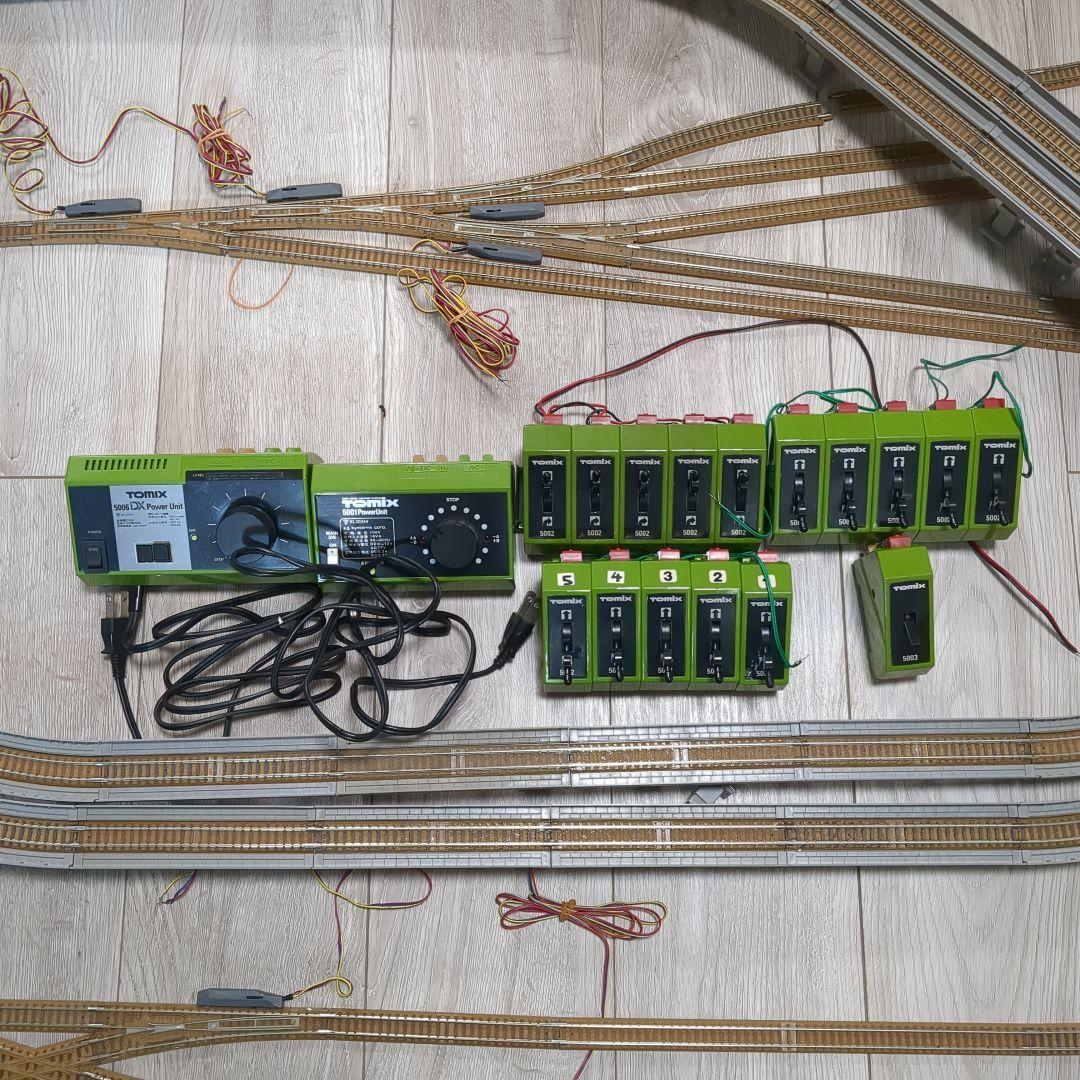 TOMIX　複線高架駅　立体交差　引込線込みレールセット