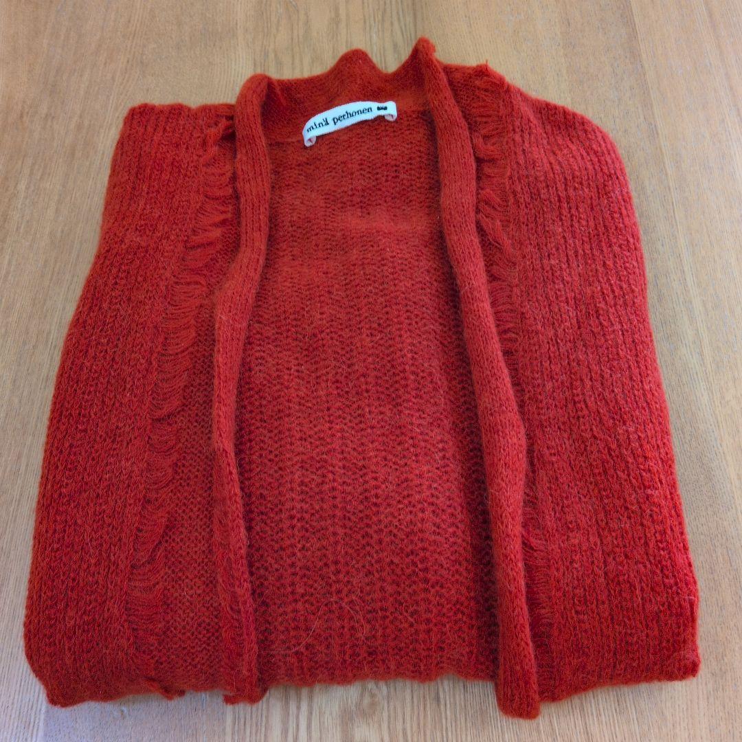 未使用タグ付　ミナペルホネン　カーディガン