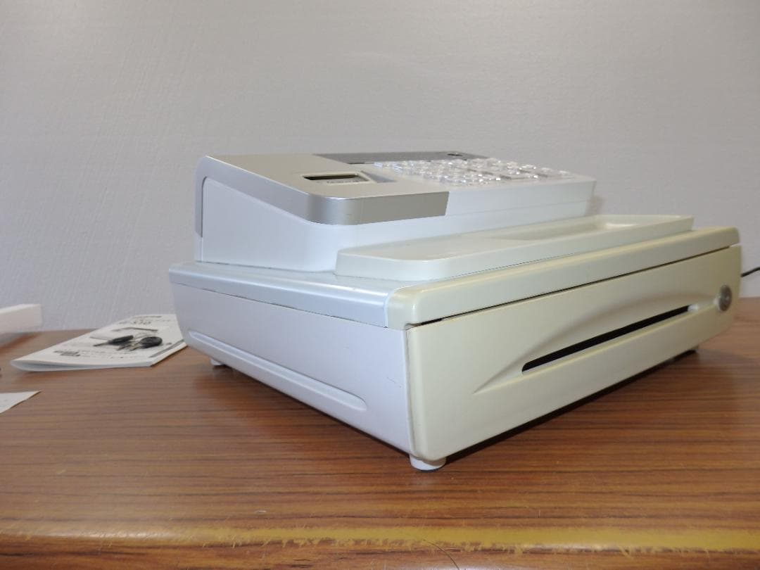 CASIO SE-S10 電子レジスター ホワイト 8部門　250926