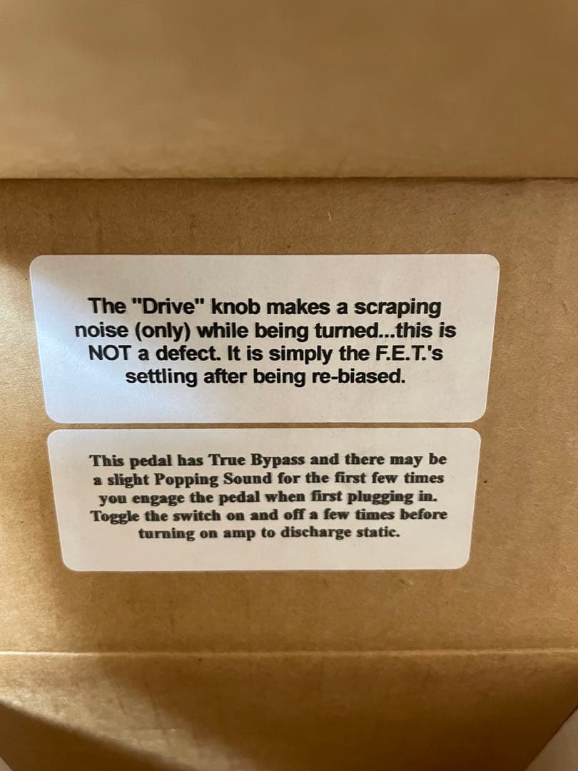 fulltone（フルトーン）fat boost(ファットブースト1)ブースター