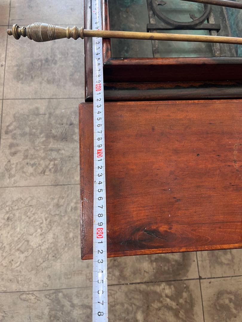 関東火鉢　長火鉢　火搔き・灰掻き　レトロ　アンティーク　骨董　古民具