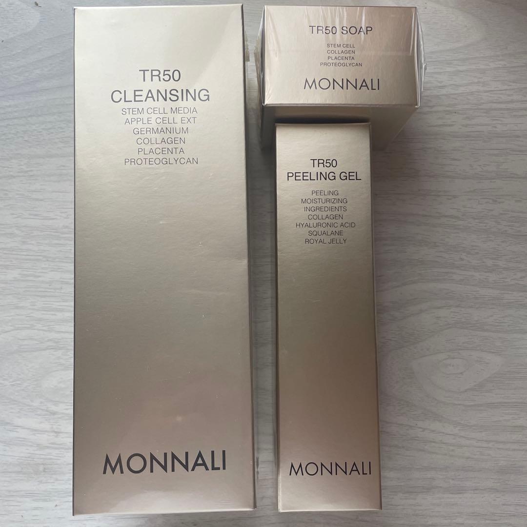 モナリ MONNALI TR50 クレンジング 洗顔石鹸 ピーリングジェル