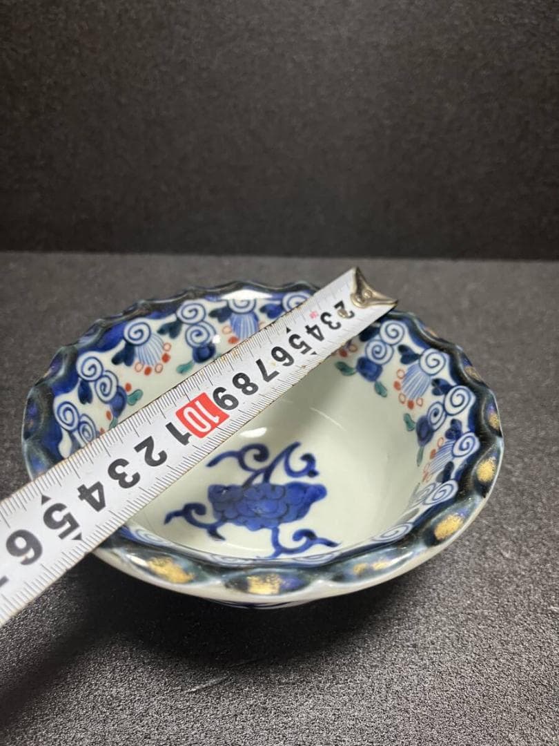 ■　古伊万里 　藍九谷様式　鉢　皿　深皿　■