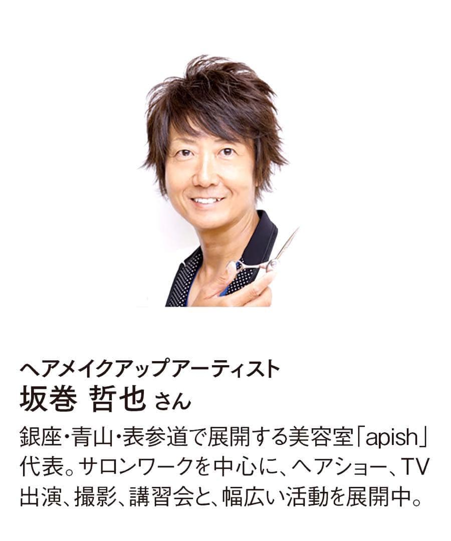 坂巻哲也フルウィッグ　人毛ミックス