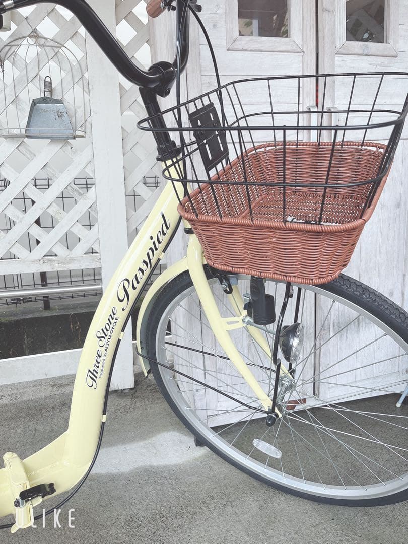 新品同様AIJYU CYCLE 折りたたみシティサイクル26インチ [TS26]