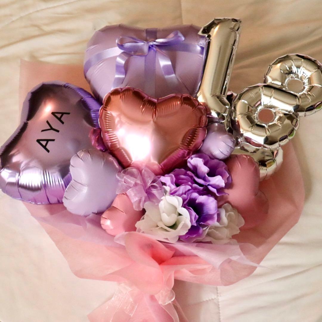 ‪‪❤︎‬ 　2026年　2点　卒業式　バルーン花束　名入れ　成人式　急ぎ