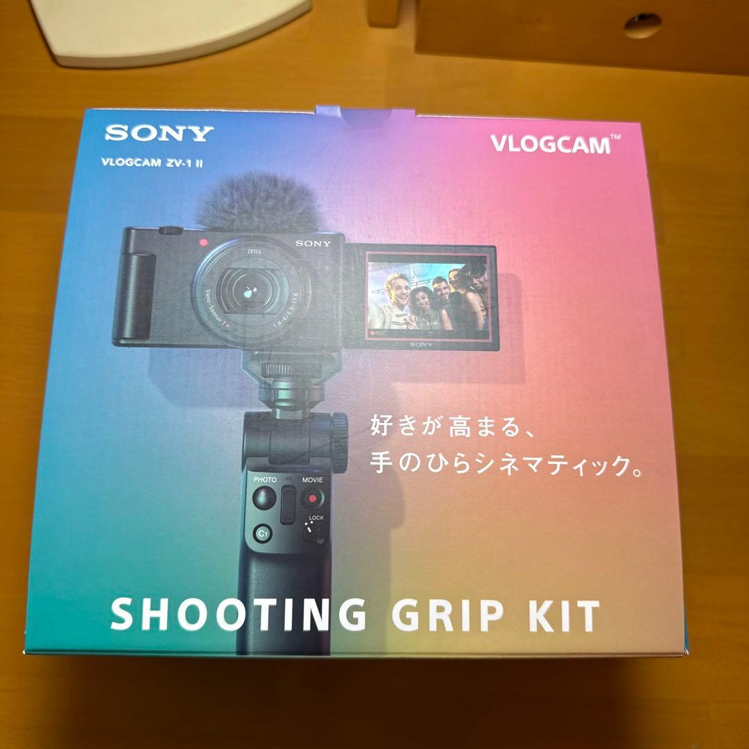 SONY VLOGCAM ZV-1 II ZV-1M2 グリップキット コンデジ