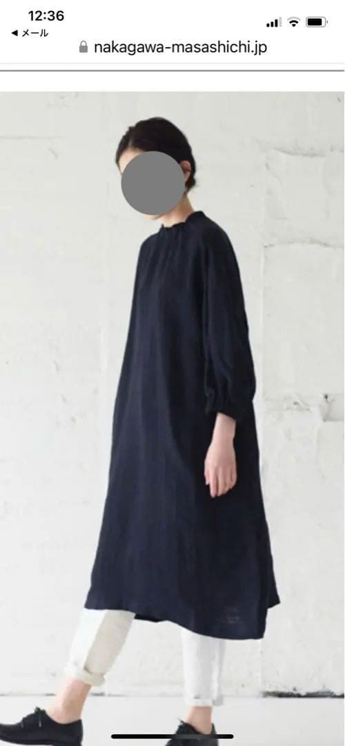 ●中川政七商店　麻ガーゼのワンピース