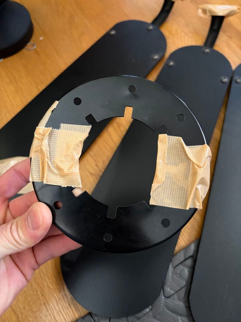 シーリングファンライト　LED 4灯