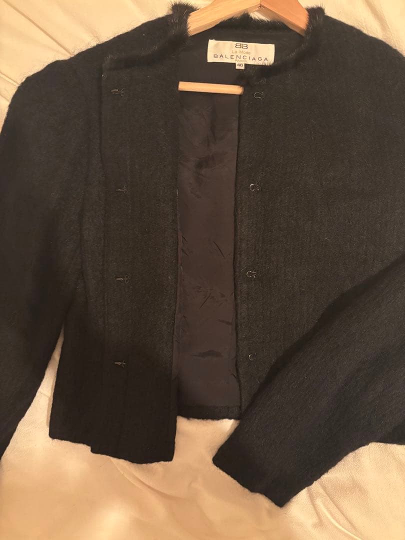 BALENCIAGAカーディガン アンサンブル ボレロ 40(L)size