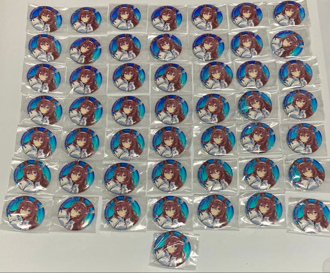 50点　ウマ娘　宇宙走娘　コスモピュエラ 缶バッジ ミホノブルボン